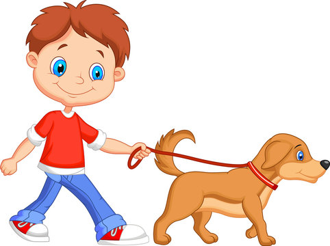 Dog Walking Cartoon Images – Browse 34,698 Stock Photos, Vectors, and Video  | Adobe Stock