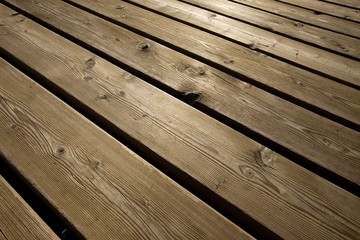 Fototapeta premium Wood deck