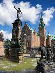 Fototapeta na wymiar Pałac Frederiksborg