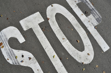 Fototapeta premium traffic sign stop