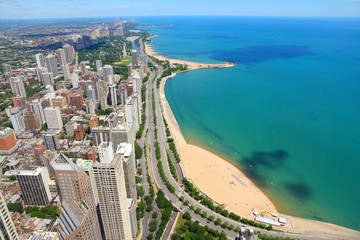 Chicago - Gold Coast and Lake Michigan © Tupungato