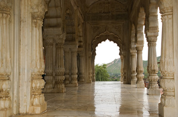 Fototapeta premium Moosi Maharani Chhatri, Alwar, Rajasthan, India