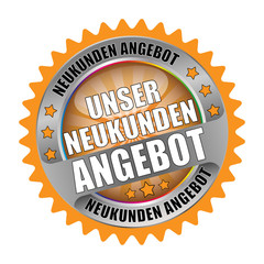 Bügel Button Kranz Unser Neukundenangebot Gelb