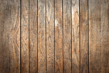 Photo de planches en bois rustique, fond arrière-plan et texture en bois naturel