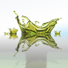 Goccia olio