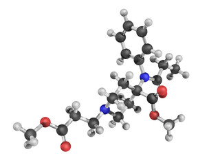 Chemical structure of remifentanil