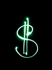 drawing dollar Symbol