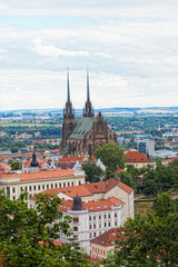 Obraz premium temple sacred Peter and Pavel in Brno, the Czech Republic