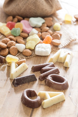 Traditional Sinterklaas candy