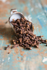 Closeup of cloves
