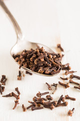 Closeup of cloves