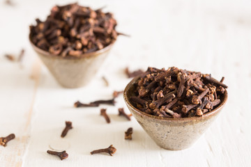 Closeup of cloves