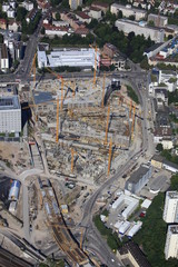 Stuttgarter Großbaustelle