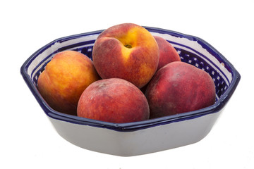 Bright ripe peaches