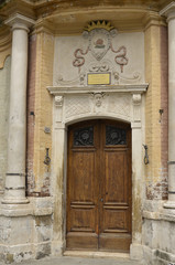 Fototapeta na wymiar Kościół Ślimak, Siena 3