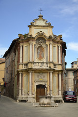 Fototapeta na wymiar Kościół Ślimak, Siena