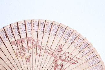 wooden fan