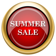 Summer sale icon