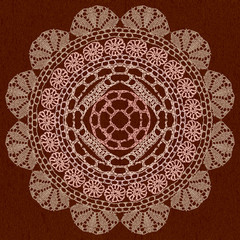 Vector template. Invitation card.