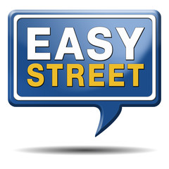 easy street sign