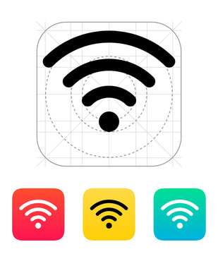 Wireless network icon.