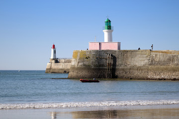 Fototapeta premium Les deux phares - Les Sables d'Olonne