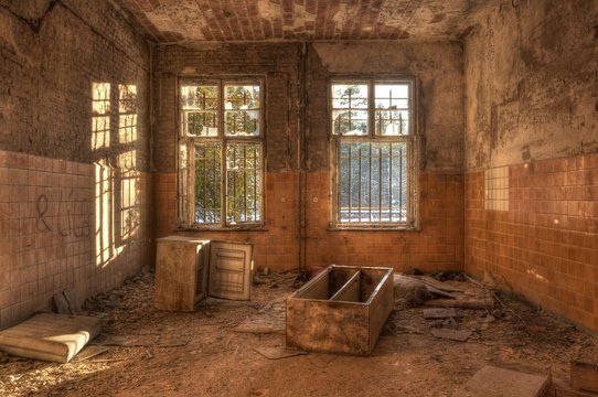 Old Abandoned Dirty Room