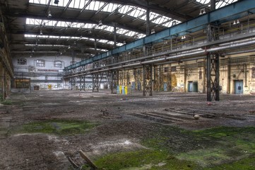 Baufällige Halle
