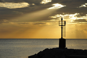 Fototapeta premium Sunrise on the sea