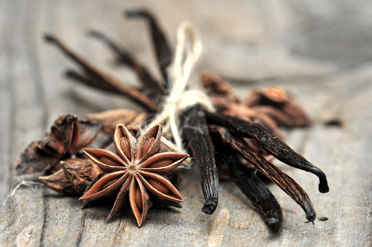 vaniglia e anice stellata