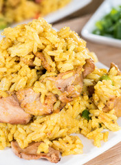 Indian Rice with Curry