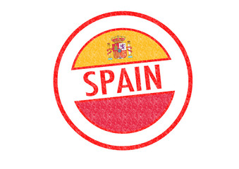 Naklejka premium SPAIN