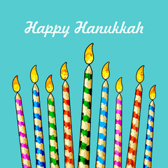 Hanukkah Background