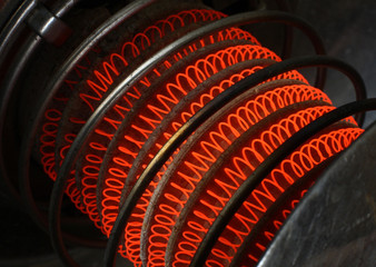 old style electric heater