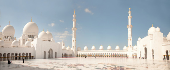 Abu Dhabi Witte Sjeik Zayed-moskee