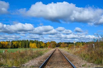 Obraz premium Railroad Tracks