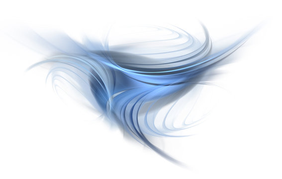 Abstract Blue
