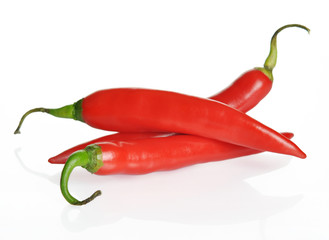 Red chili peppers