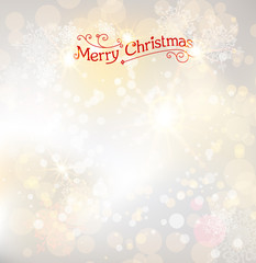 Light christmas background