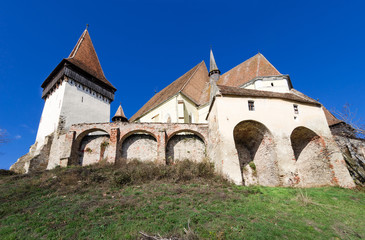 Fototapeta na wymiar Biertan fortified church, Transylvania