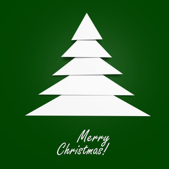 Weihnachtsbaum abstrakt