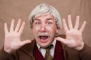 Jazz Hands Old Man