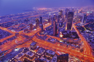 Obraz premium dubai skyline