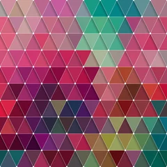 Zelfklevend Fotobehang Zigzag Driehoeken patroon