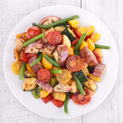 cooked vegetable