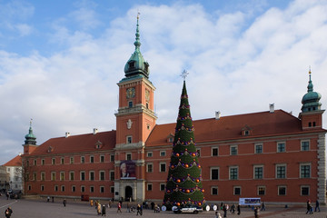 Fototapeta premium Polska. Warszawa. Pałac Królewski.