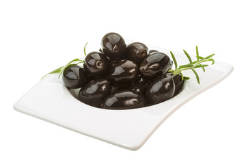 Black gigant olives