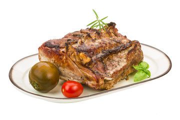 Grilled pork
