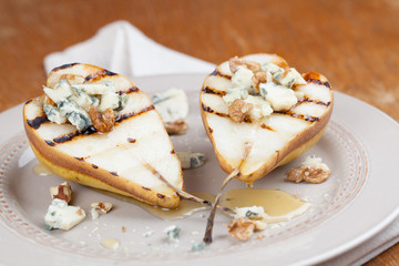 Grilled pear
