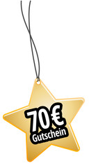 70 € Gutschein